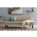 Monick Sofa Bed - Black Leg - Light Brown 