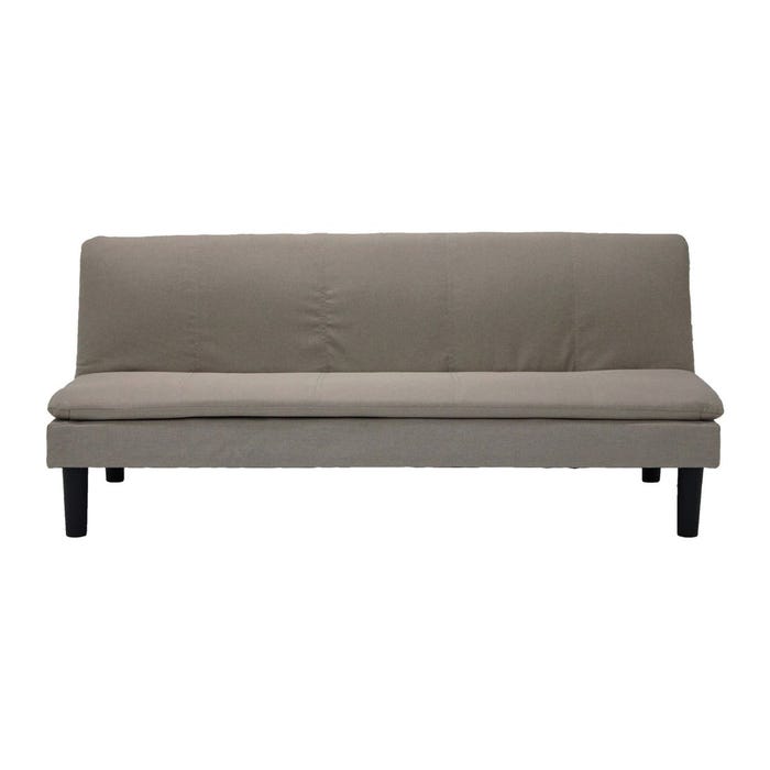 Monick Sofa Bed - Black Leg - Light Brown 