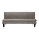 Monick Sofa Bed - Black Leg - Light Brown 