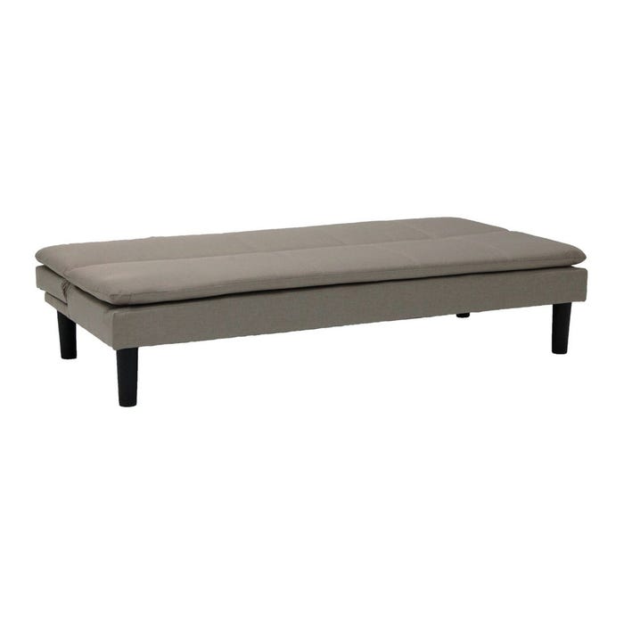 Monick Sofa Bed - Black Leg - Light Brown 