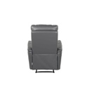 Liliana Recliner - Leather - SL Dark Gray/1re