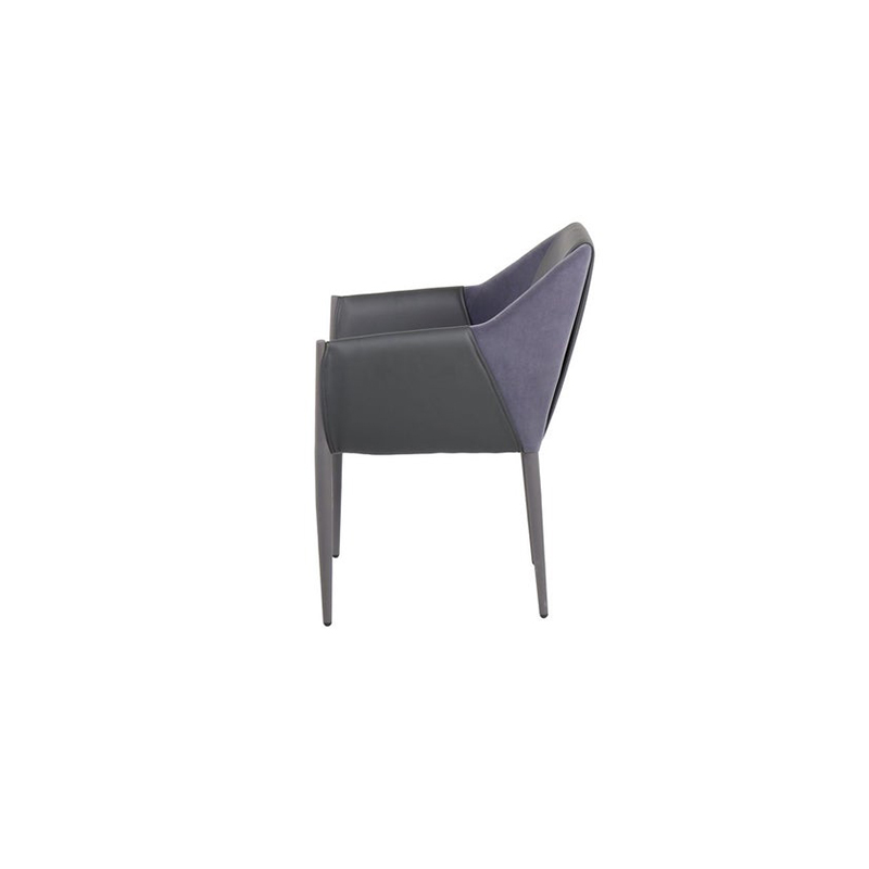 Henzo Dining Chair - Velvet - SL Grey