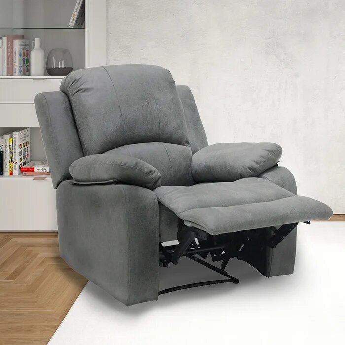Cadel Recliner 1RE-Gray Fabric