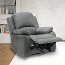 Cadel Recliner 1RE-Gray Fabric