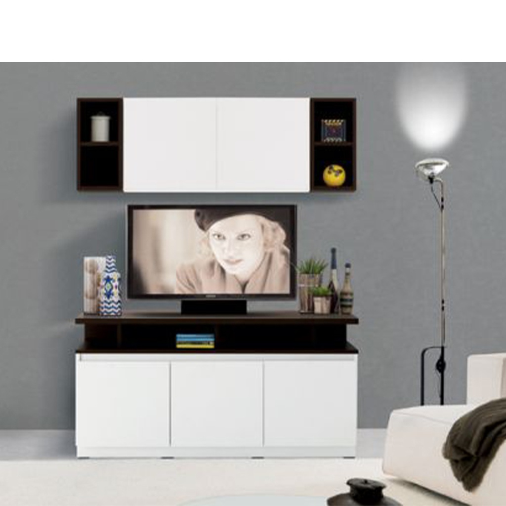 Tyler Entertainment Unit TV120 Wenge/White