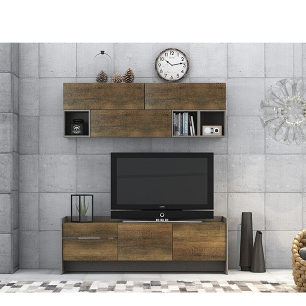 Onyx Entertainment Unit TV180cm - Hazel Timber