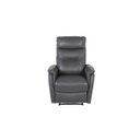 Liliana Recliner - Leather - SL Dark Grey - 1RE