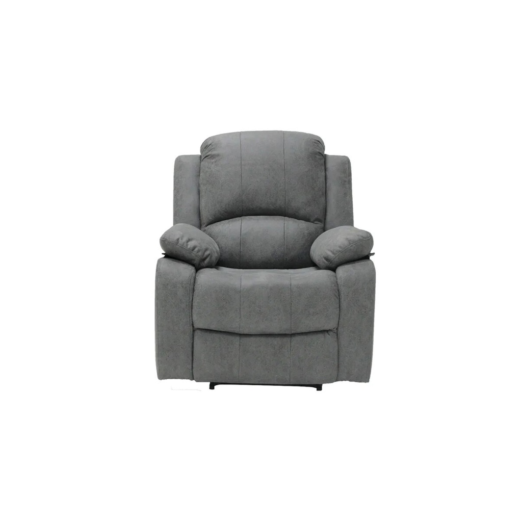 Cadel Recliner 1RE-Grey Fabric