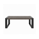 Fania-C Coffee Table-Dark Grey Steel/Natural Wood