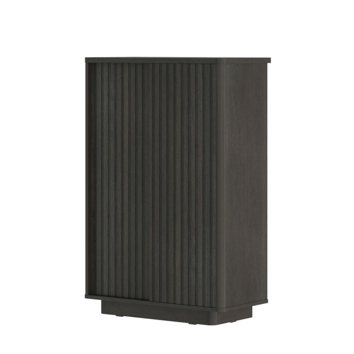 Noir Shoe Cabinet - SH80-40-120cm - Dark Grey