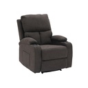 Darleen Sofa Recliner - Brown Fabric/1RE
