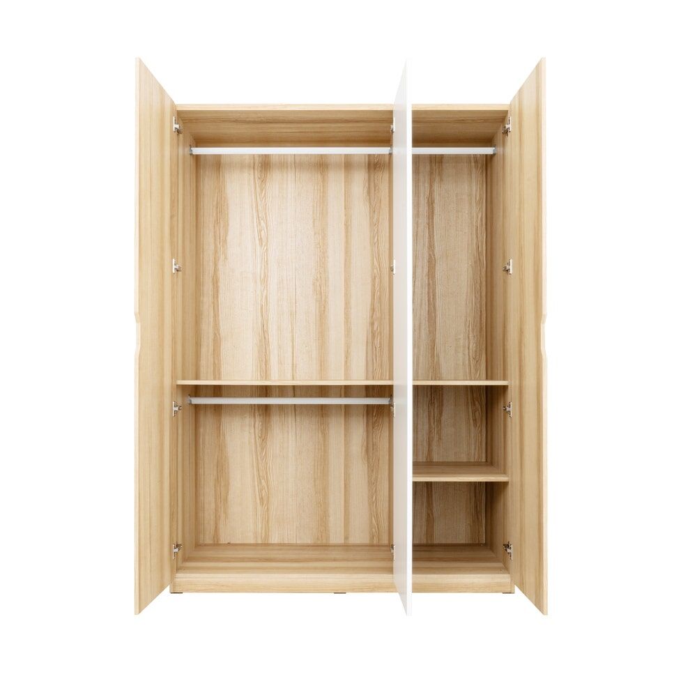 KC-Play Embrace Wardrobe - W0140 - Lindberg Oak/White