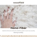 Woodfield - Warrant Topper 5ft x 6.5ft - Dark Brown - Thickness 3"