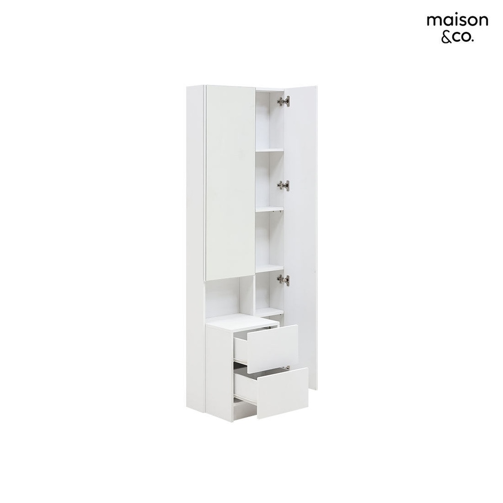 Mira Dressing Table DT60-Stand/Snow White