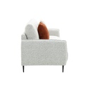 Lacuna Sofa 3Seater-Light Grey