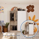 Prema Wardrobe WS160-Solid Oak/White