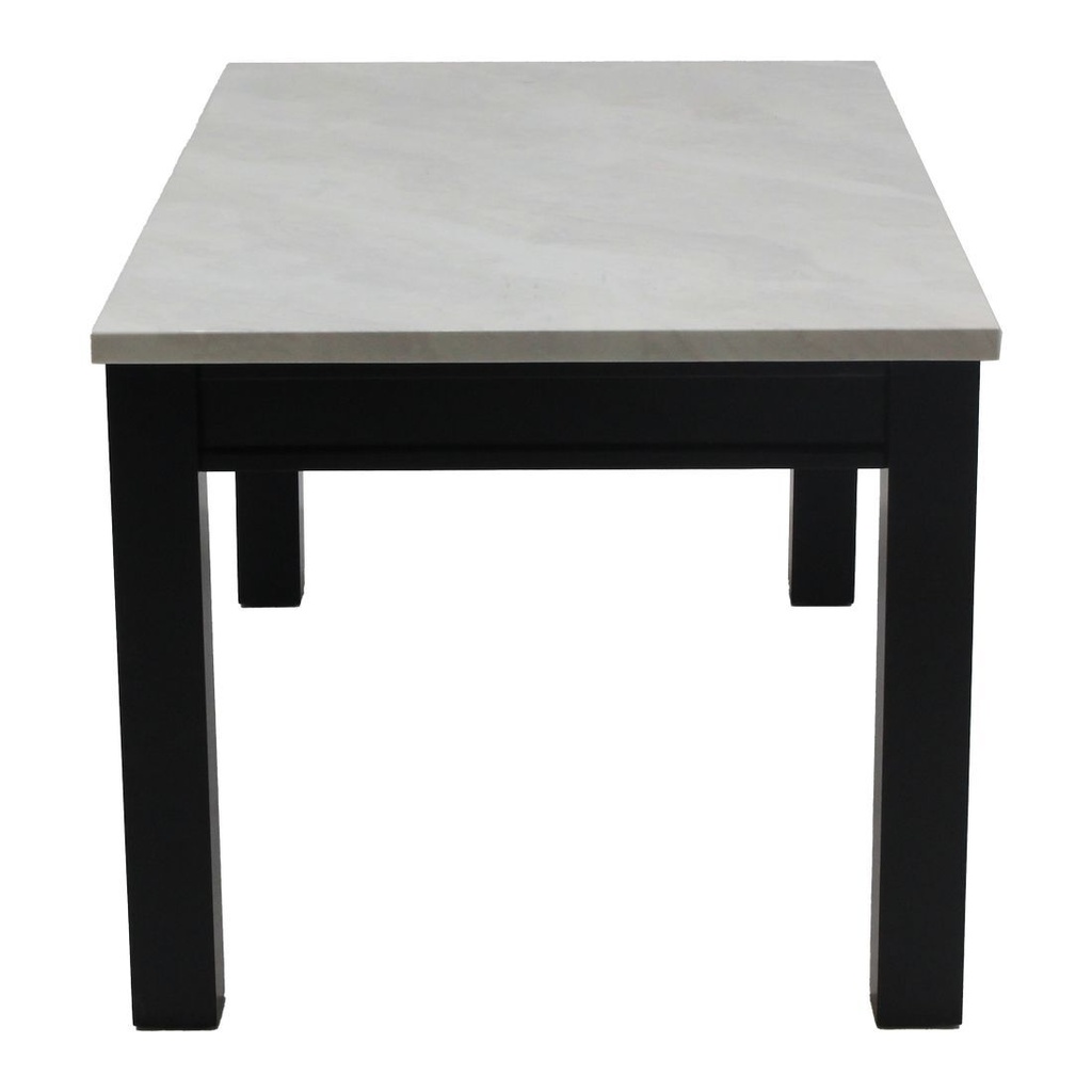 Molina Dining Table A-150 - White Stone/Wenge