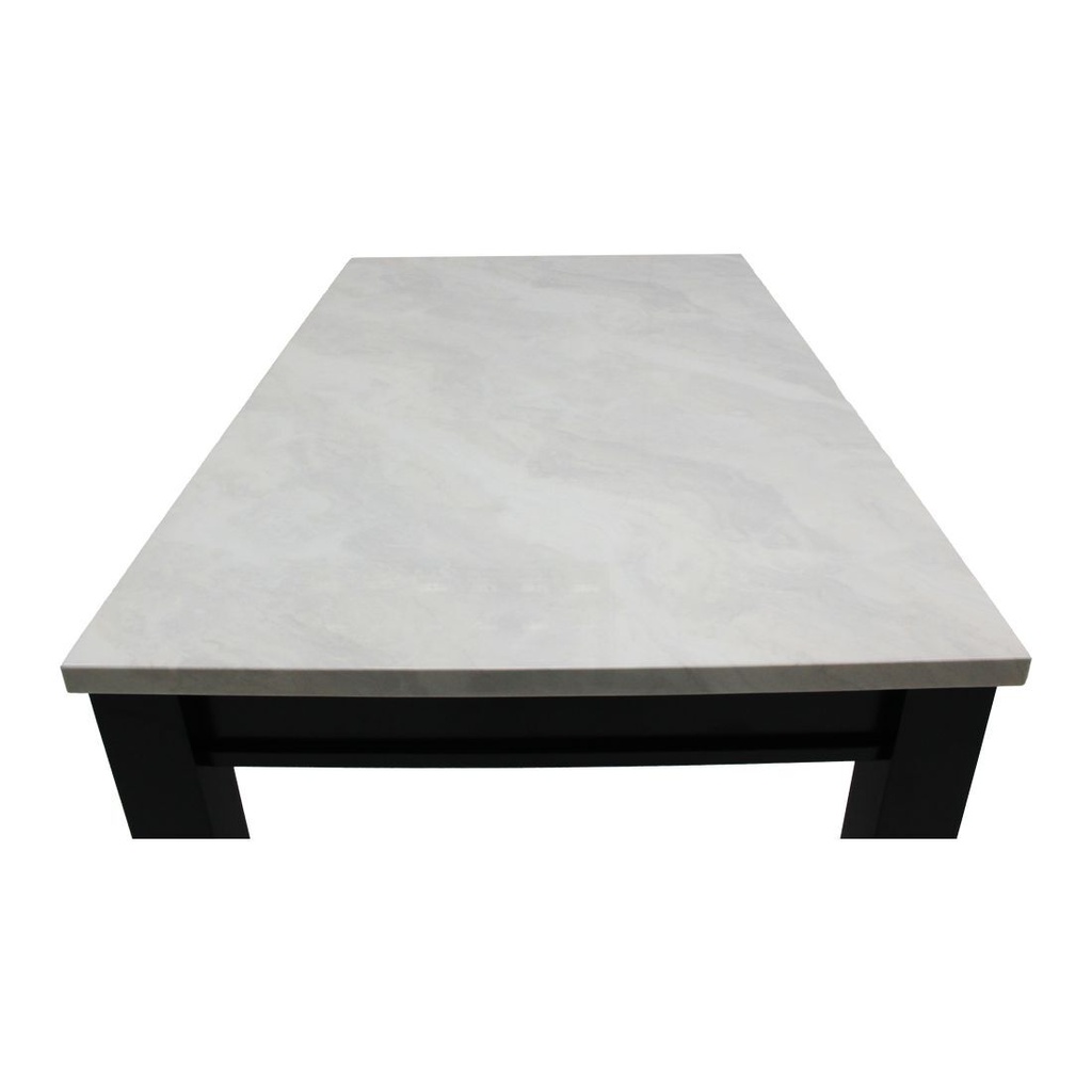 Molina Dining Table A-150 - White Stone/Wenge