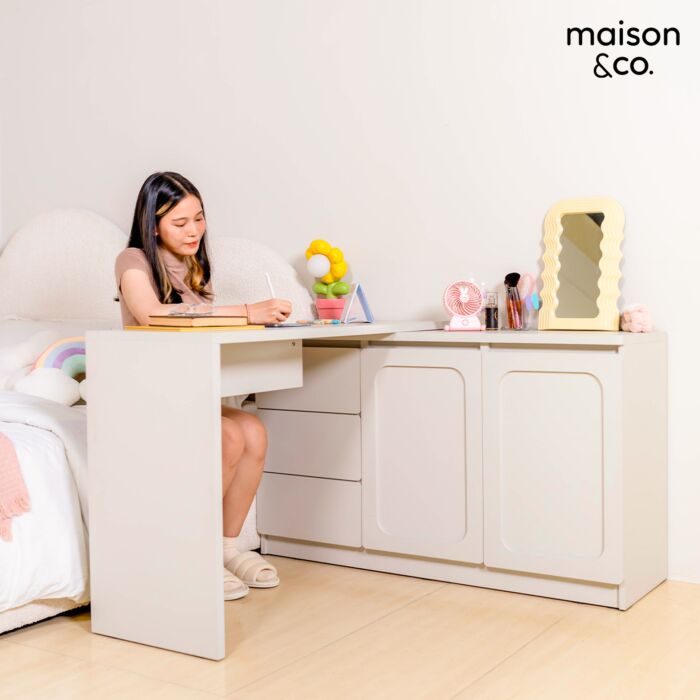 Solla Dressing Table DT168-Magic Grey