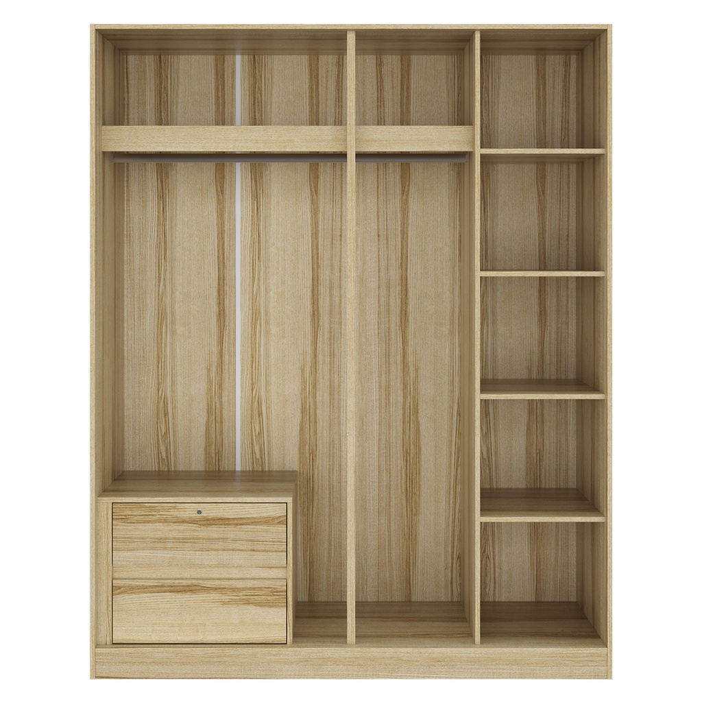 Molly Wardrobe - WFT-SC160 - Lindberg Oak/White