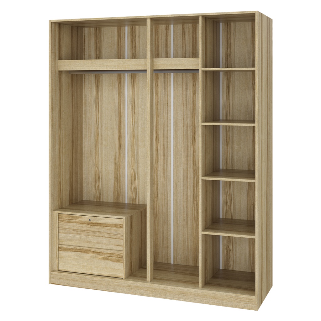Molly Wardrobe - WFT-SC160 - Lindberg Oak/White