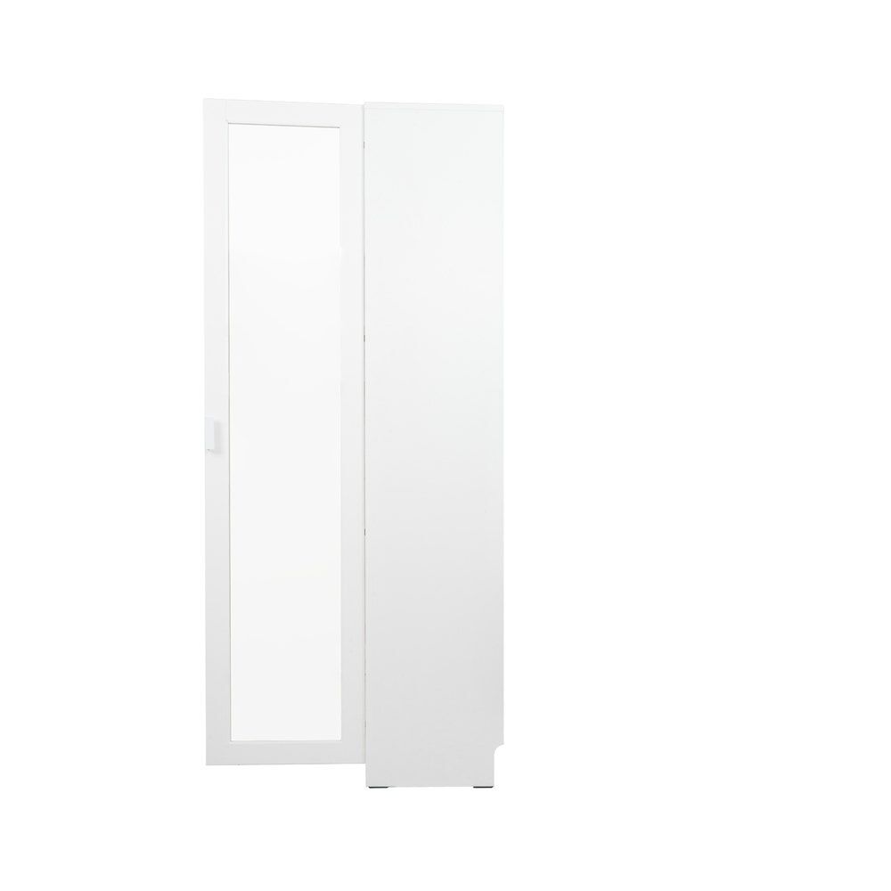 KC-Play /Jobio Tall Cabinet CT80-DE02/White/Clear Glass