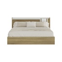 Go/Hoshino Bed 6ft- Solid Oak/White