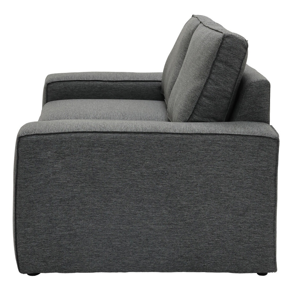 Restly Sofa 2Seater Plastic Leg/Dark Grey/LE