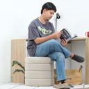 Round Storage Stool/Dinie/Cream