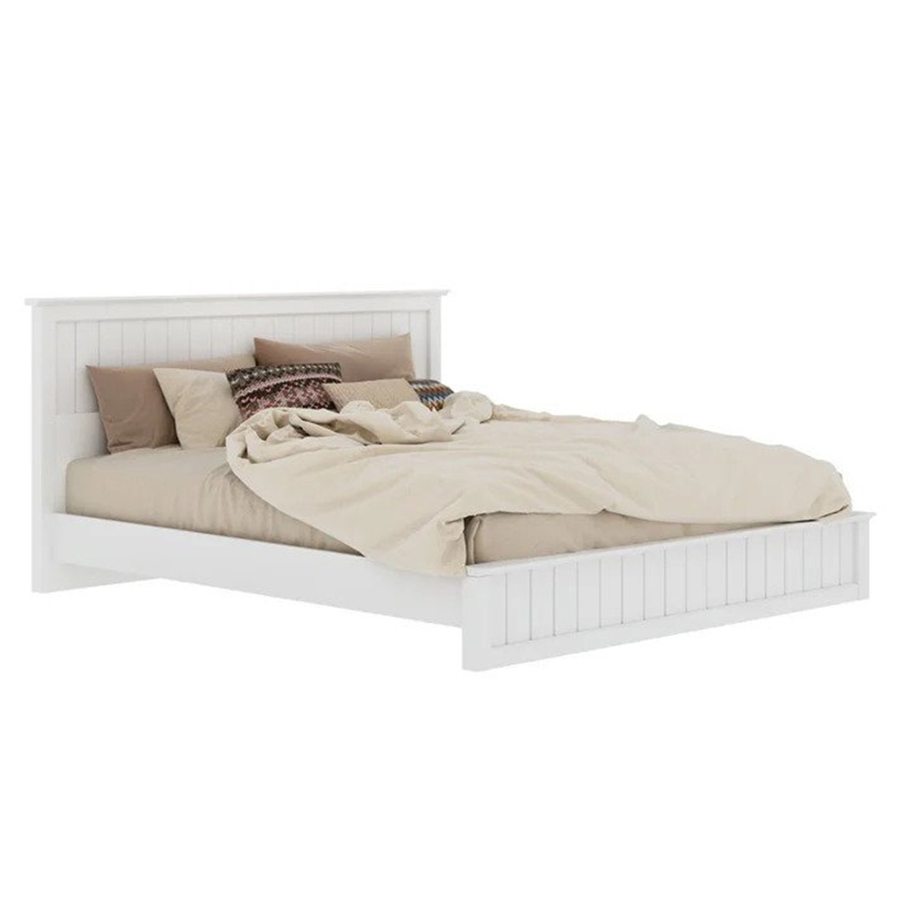 Moneta-F Bed 5ft - White