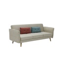 Fresh Sofa Bed-Natural Eucalyptus Leg/Cream