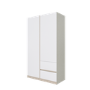 Hollyn Wardrobe WFT120-Ivory/Linen White