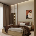 Hannie Bed 5ft-Solid Oak