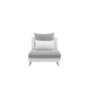Jelly Sofa Mini Corner-Black/White