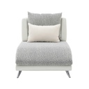 Jelly Sofa 1 Seater - Black / White