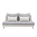 Jelly Sofa 3 Seater - Black/White