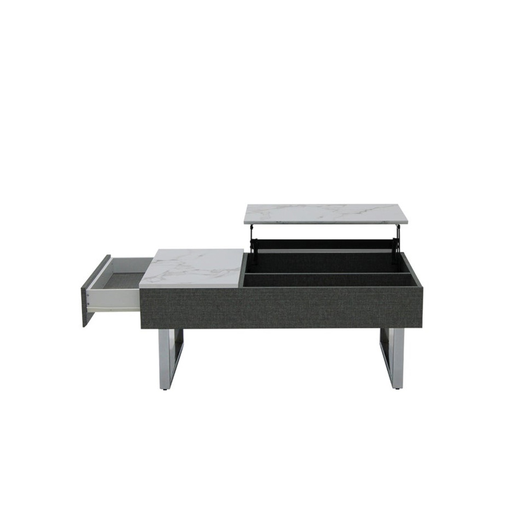 Arcada Coffee Table CF100-CRCT/Grey Linen