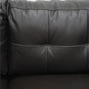 Kervyn Sofa 2Seater - Leather Dark Brown