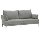 Leeland Sofa 3Seater - Steel Black/ Gray Fabric