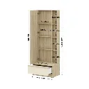 Hannie Dressing Table DT60-Solid Oak/Cream