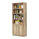 Lybrary Bookcase 80cm Wide - Lindberg Oak