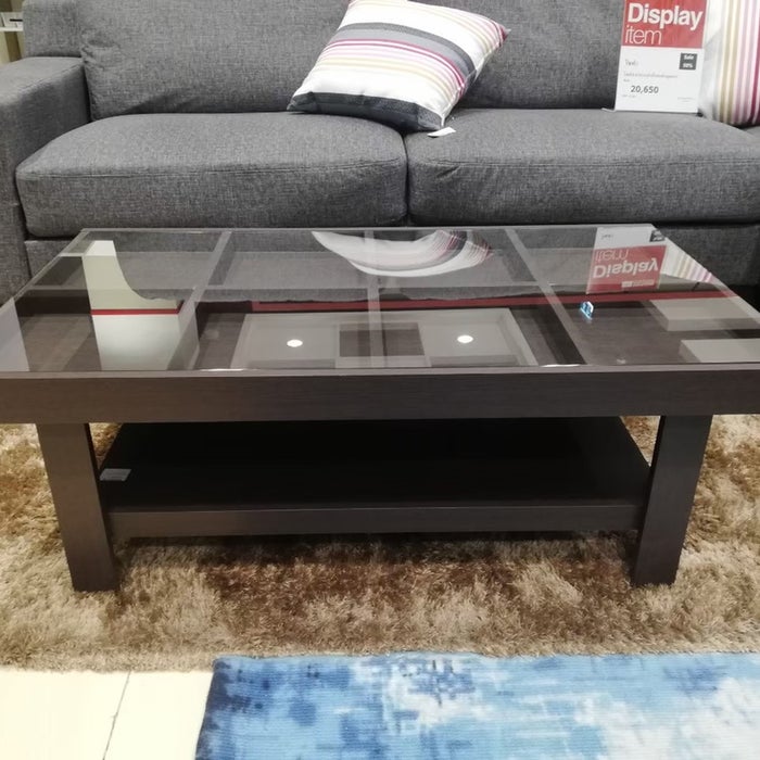 Adorn Coffee Table - Wenge/Glass