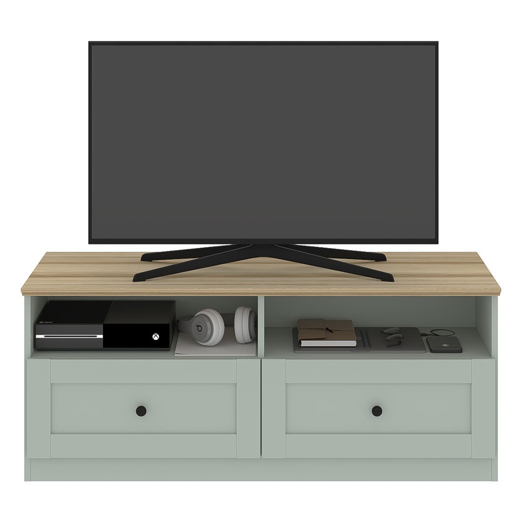 Moneta Sideboard TV120- Ultima Grey/Lindberg Oak