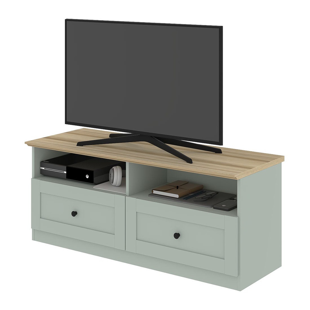 Moneta Sideboard TV120- Ultima Grey/Lindberg Oak