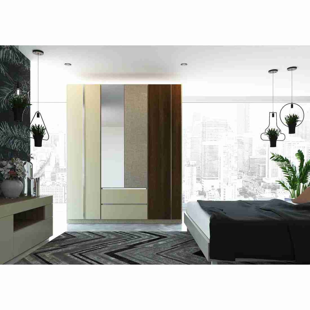 Estano Wardrobe Open Door 180cm - Hazel 