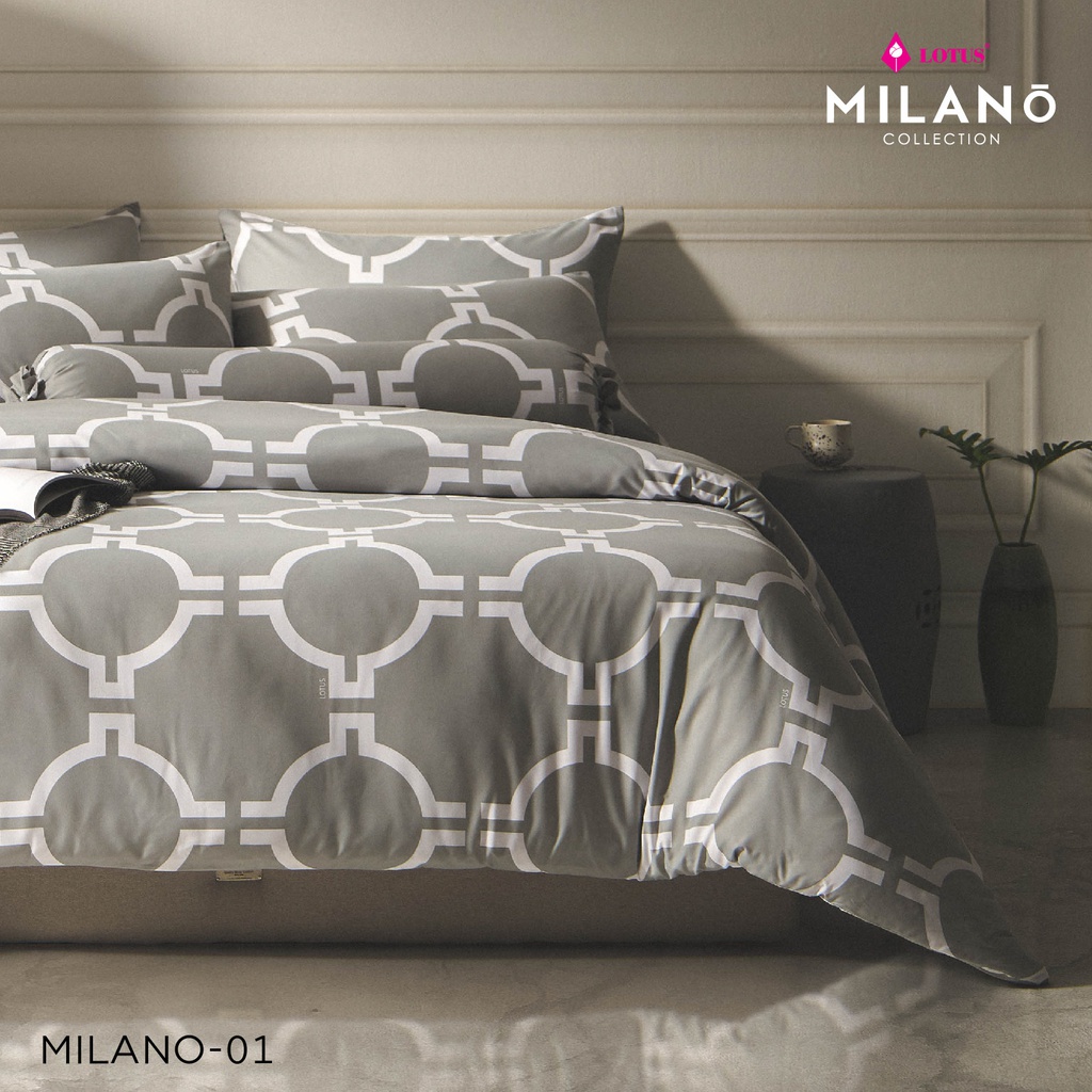 Lotus Milano - KS Fitted Bedsheet Set-5pcs - LTB-BS-MILANO-01