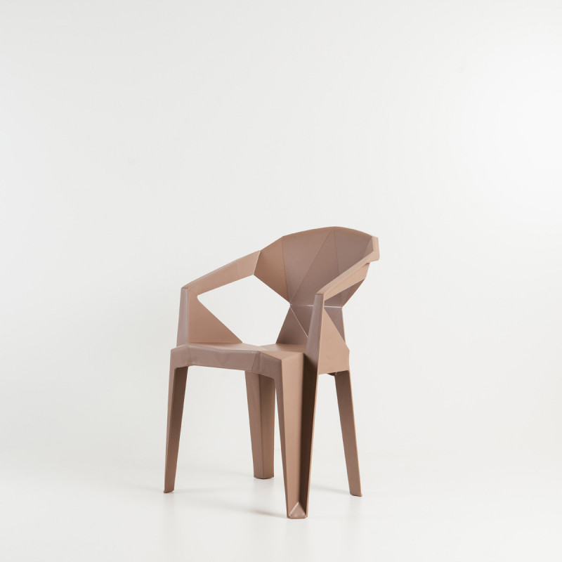 Merryfair Muze Chair - Taupe - 94TNAA74H