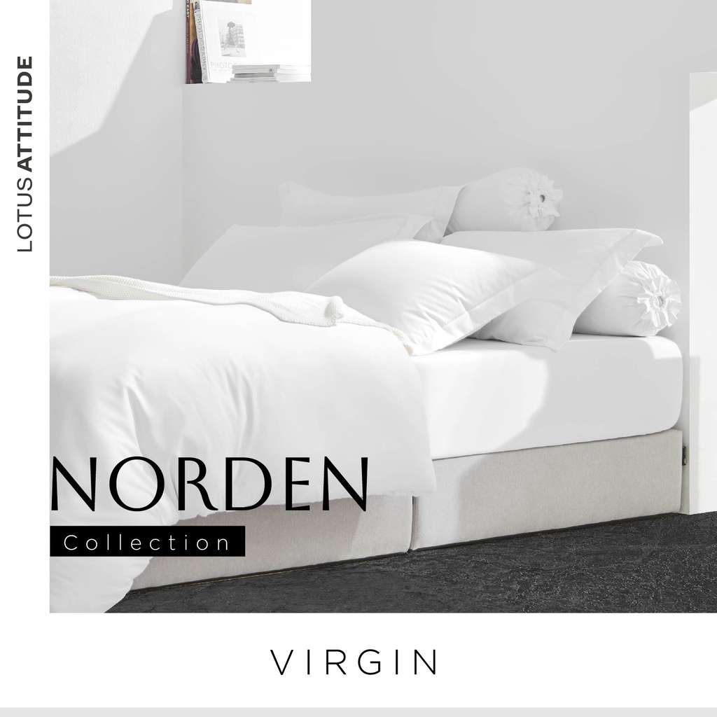 Lotus Attitude Norden - Comforter 90"x100" - LTA-CT-NORDEN-VIRGIN