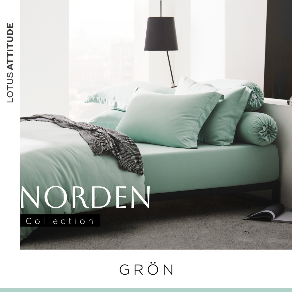 Lotus Attitude Norden - Comforter 90"x100" - LTA-CT-NORDEN-GRON