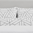 Lotus Attitude Brooklyn - KS Fitted Bedsheet Set-5pcs - LTA-BS-BROOKLYN-BR01W